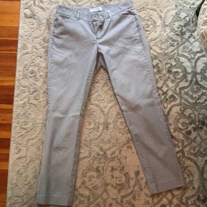 Gap slim seersucker crops